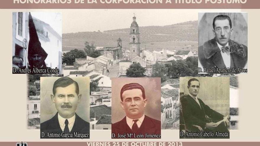 Alcaldes y concejales de Aguilar de la Frontera en 1931
