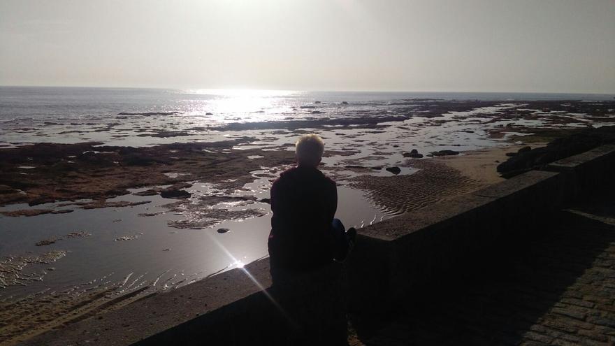 David, en el paseo marítimo de Cádiz | Foto cedida por la familia