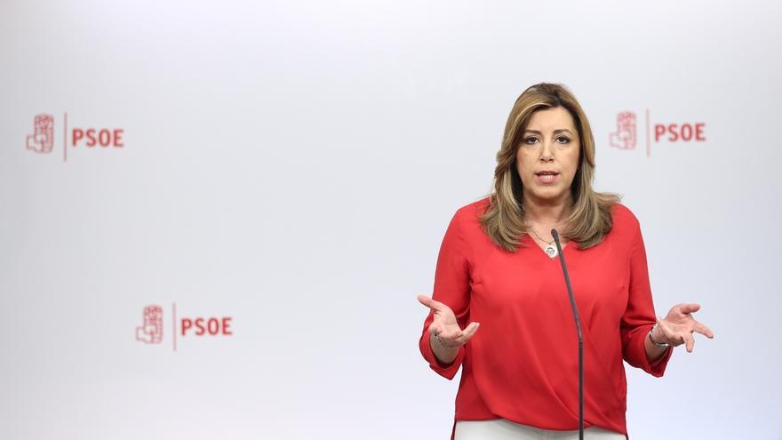 Susana Díaz presenta este miércoles sus propuestas para el PSOE, donde incluye mayor participación de militancia