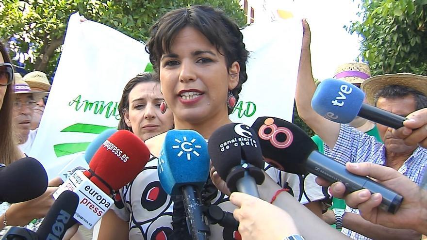 Teresa Rodríguez: "El Parque de Doñana está pagando las consecuencias del sueldo de Felipe González en Gas Natural"
