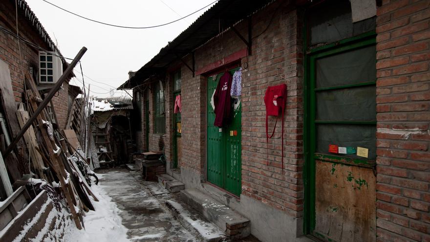 Albergues reconvertidos en prisiones, las "cárceles negras" de Beijing. (AP Photo / Andy Wong)