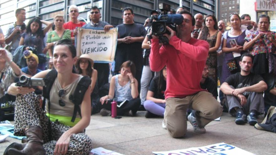 Asamblea en español, Occupy en Zuccotti