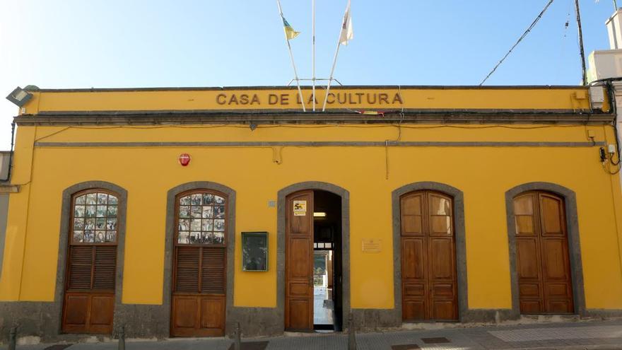 Casa de la Cultura de Tamaraceite, antiguo Ayuntamiento de San Lorenzo. (ALEJANDRO RAMOS)