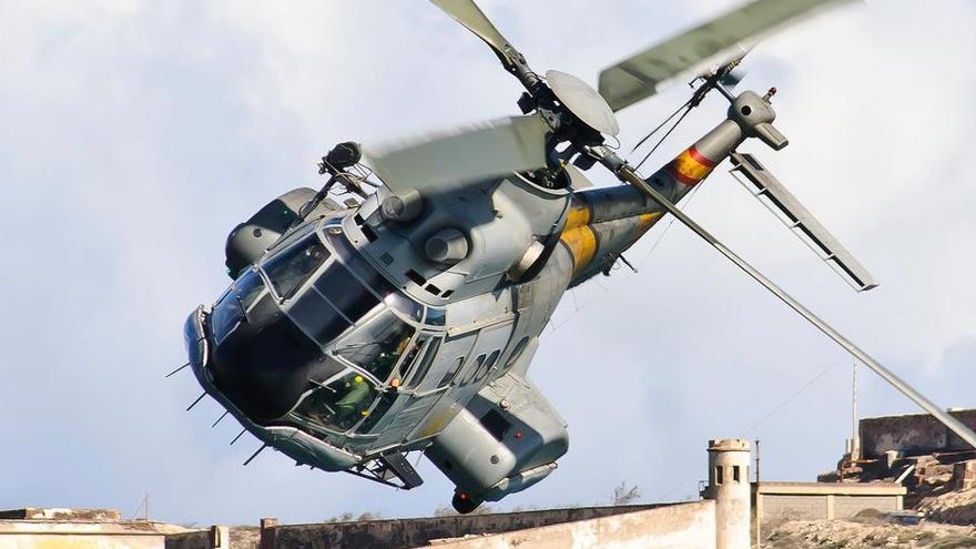 Helicoptero Super Puma SAR
