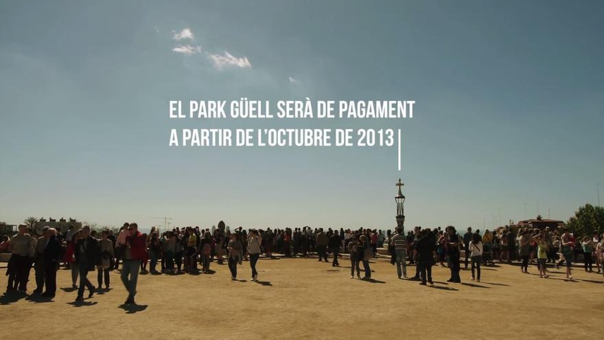 Captura de pantalla del documental "Dret a Gaudí(r)". 