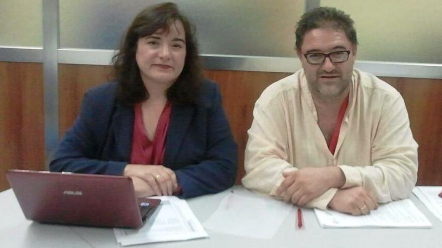 Chelo Cuadra y José Frutos, Comisiones Obreras Castilla-La Mancha