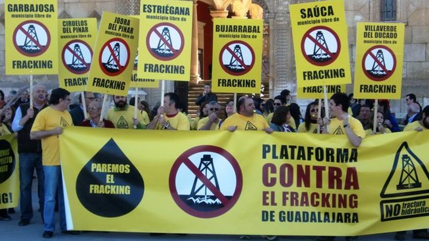 Movimiento contra el fracking en Guadalajara