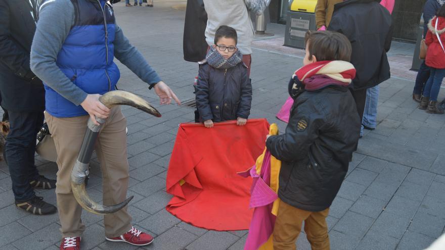 Niños toreando en Albacete / Foto: Javier Robla
