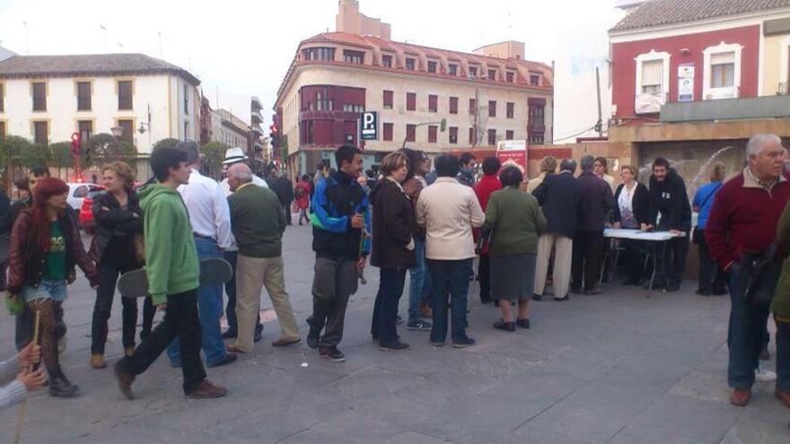 Votación en Alcázar el 23 de marzo