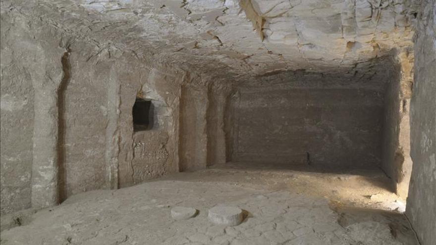 Expertos españoles redescubren una tumba faraónica de hace 2.700 años en Egipto