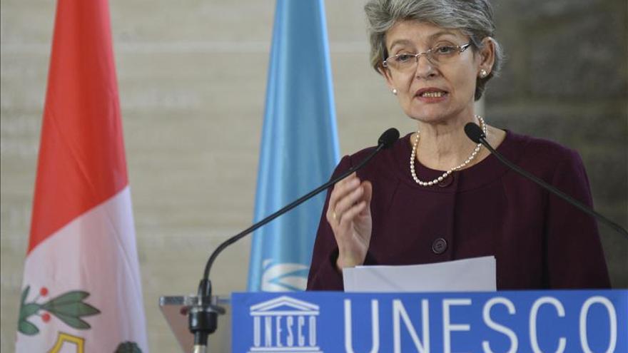 La directora de la Unesco destaca la apuesta de España por la cultura contra la crisis