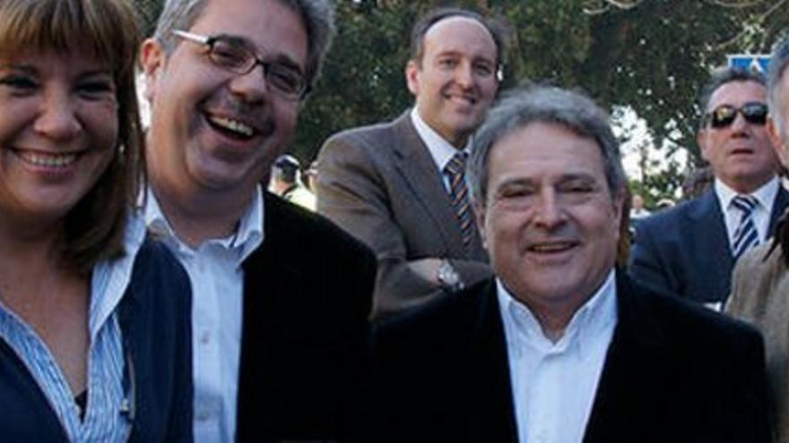 Amparo Mora, Juanjo Medina, Alfonso Rus y Emilio Llopis. 