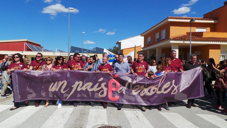 El conseller d'Educació, Vicent Marzà, ha participat en la Trobada d'Escoles en Valencià celebrada a Montaverner