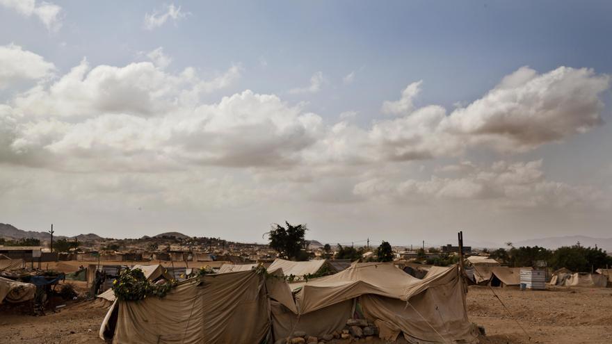 Campo refugiados de Al_Mazraq en Yemen en febrero de 2013 / FOTO: Anna Surinyach / MSF 