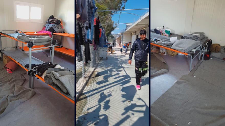 Imagenes tomadas desde el interior del centro de detención de Moria, donde retienen a todos los refugiados y migrantes que llegan a la isla de Lesbos. | Lluis Miquel Hurtado
