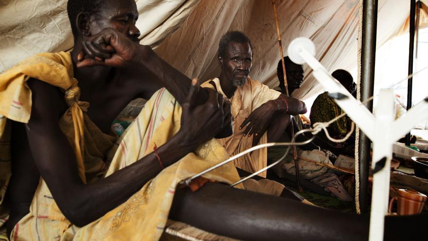 Los combates entre las fuerzas gubernamentales y de la oposición en febrero convirtieron Malakal en una ciudad fantasma. Malakal es la capital del estado de Sudán del Sur que produce más petróleo/ Fotografía: Anna Surinyach/MSF