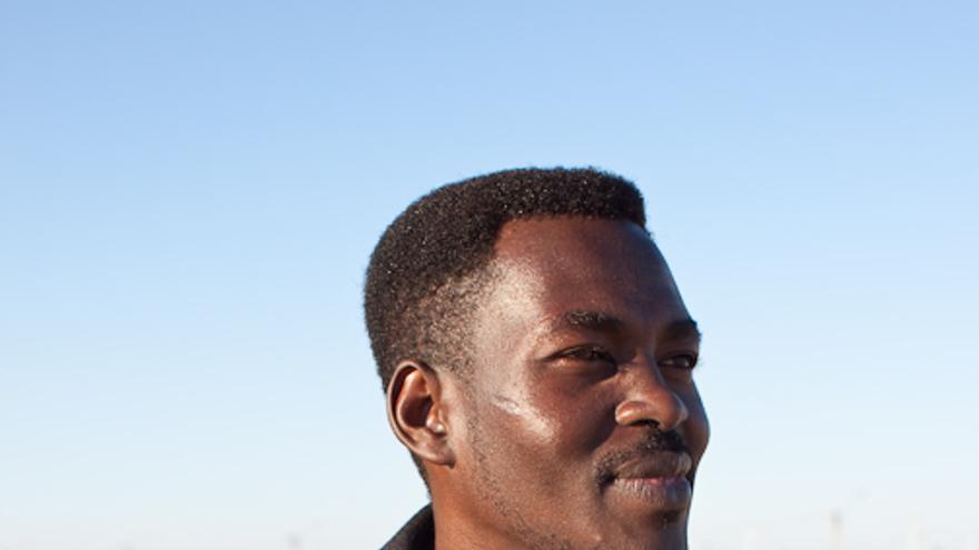 El sudanés Osman Mohammed Ali (Ali) llegó desde Darfur (Sudán) en 2012. | Foto: Isabel Cadenas Cañón.