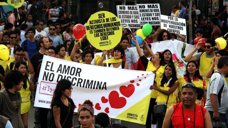 Segunda marcha por la igualdad en Lima / Amnistía Internacional Perú