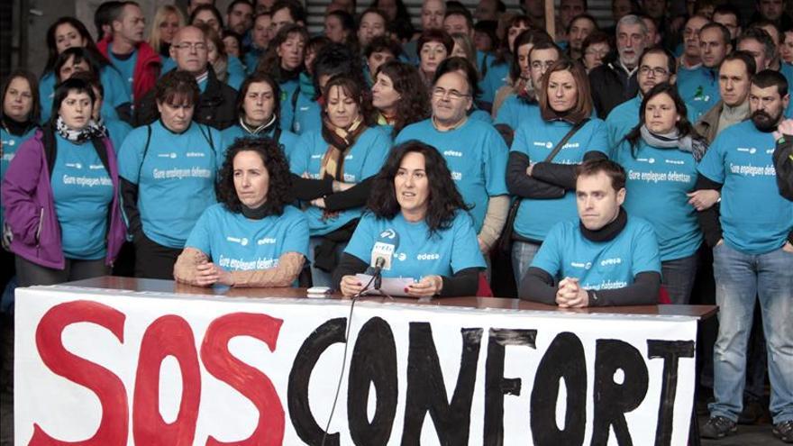 La plantilla de Edesa cumple 100 días de encierro en defensa de sus empleos