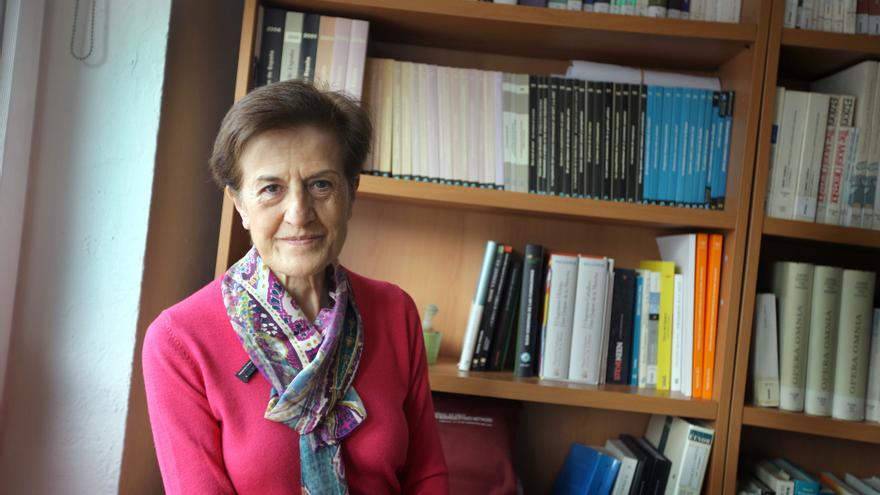 Adela Cortina, filósofa y autora del libro "Aporofobia, el rechazo al pobre".