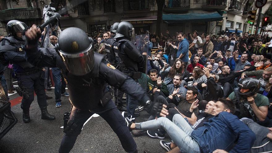 Resultado de imagen de represion policial en catalunya