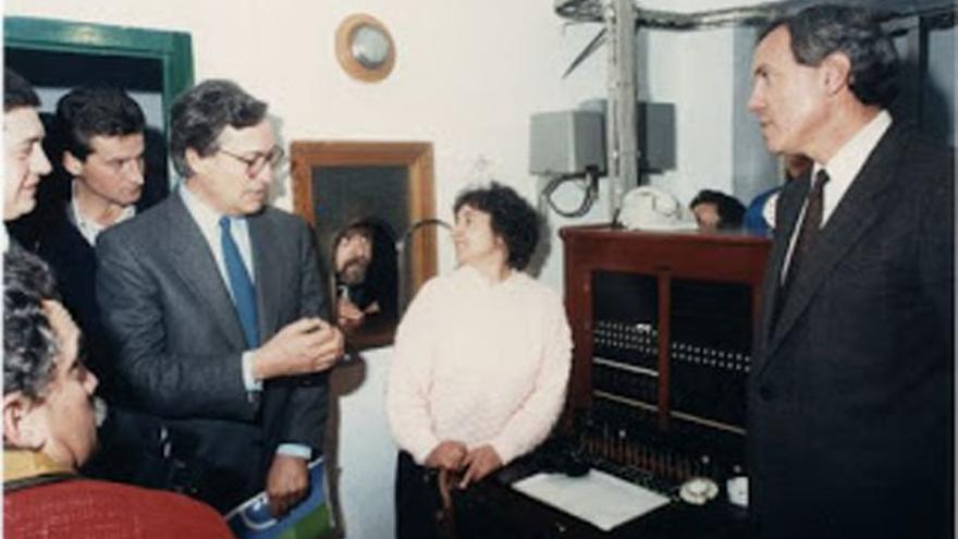 Magdalena Martín, el día en el que se realizó la última llamada desde una centralita manual (1988)