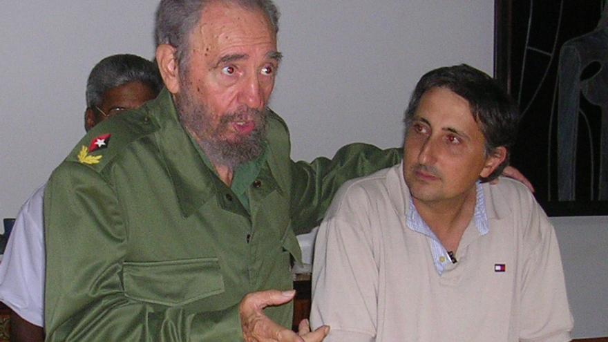 Fidel Castro junto a Pascual Serrano