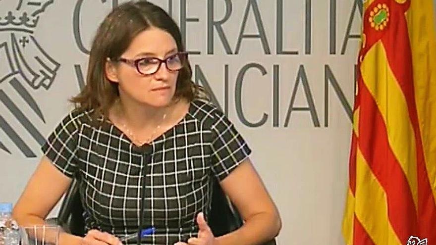 La vicepresidenta valenciana y consellera de Igualdad y Políticas Inclusivas, Mónica Oltra