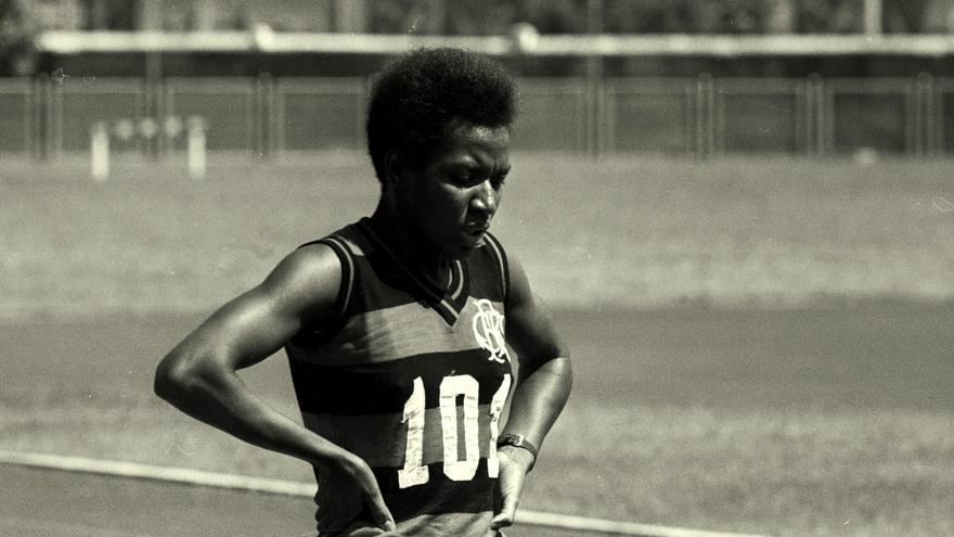 La atleta Irenice Rodrigues. Imagen: archivo de Memoria Viva. 