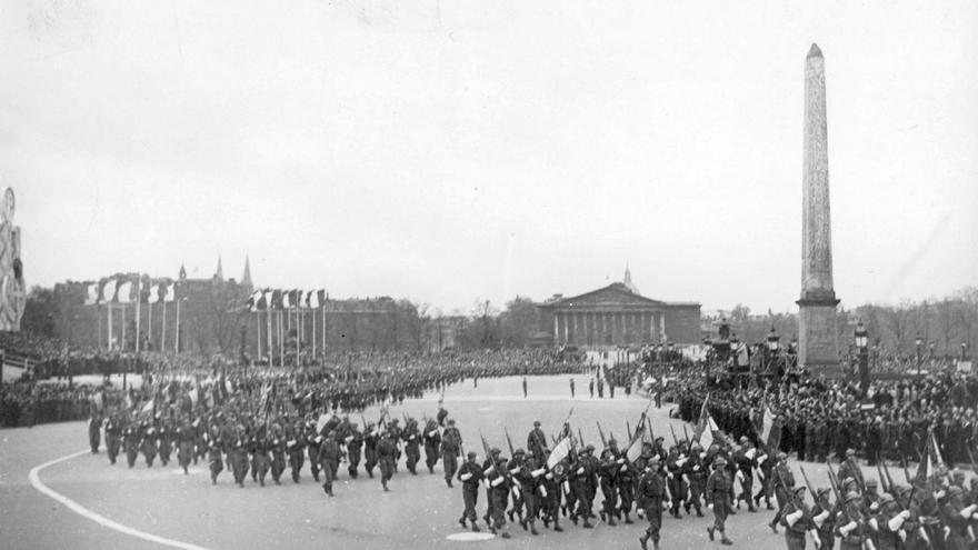 Desfile de la liberación de París en la Segunda Guerra Mundial / COLLECTION TUFAN \ EFE