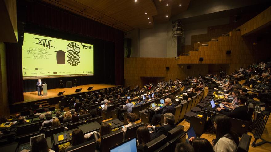 Vicente Vallés inauguró el Congreso de Periodismo Digital de Huesca.