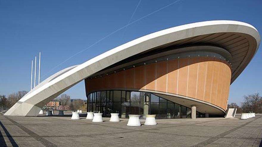 El centro de congresos Casa de las Culturas del Mundo en Berlín