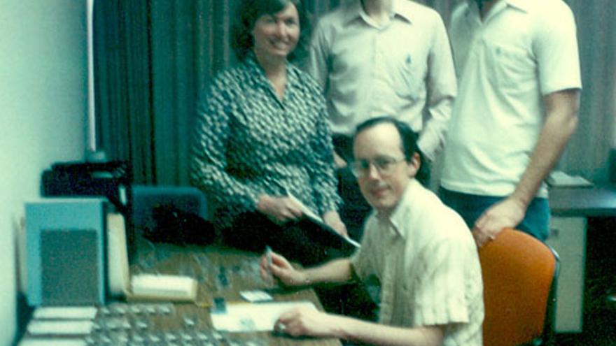 Lynn Conway con sus compañeros de Xerox PARC en los 70