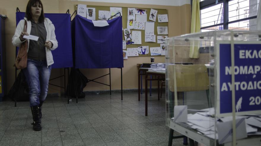 Jornada electoral en el barrio de Exarjia (Grecia). \ Clara Palma 