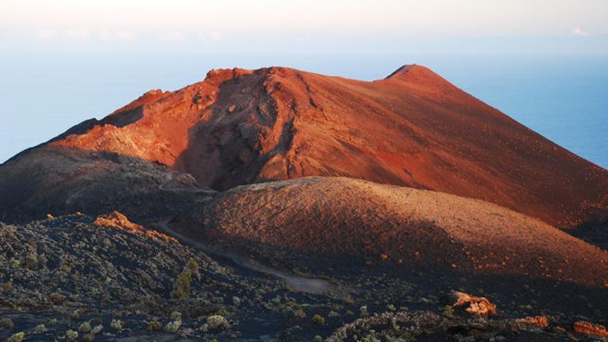 En la imagen, el volcán de Teneguía. Foto: JUAN JOSÉ SANTOS.