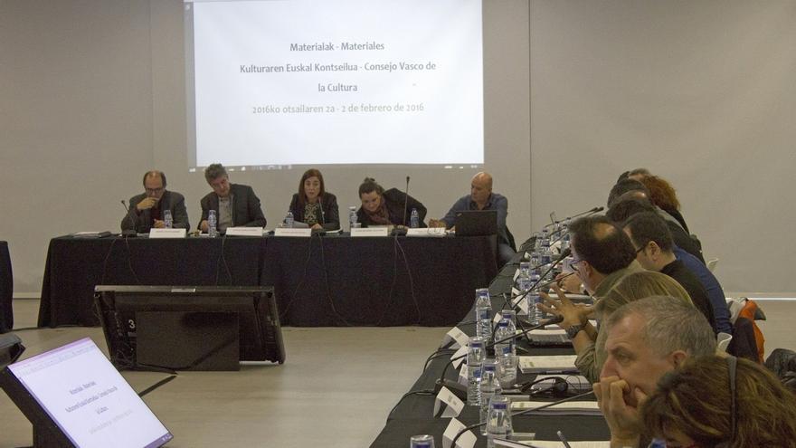 El Consejo Vasco de la Cultura se reúne en Bilbao para analizar proyectos del pasado año y las propuestas para 2016