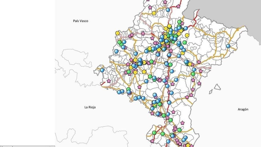 Actualizado el mapa de fosas de Navarra con 76 nuevas actuaciones