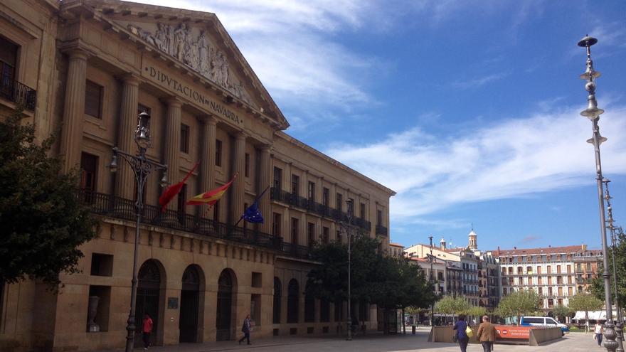 La sede de la Diputación en Pamplona. 