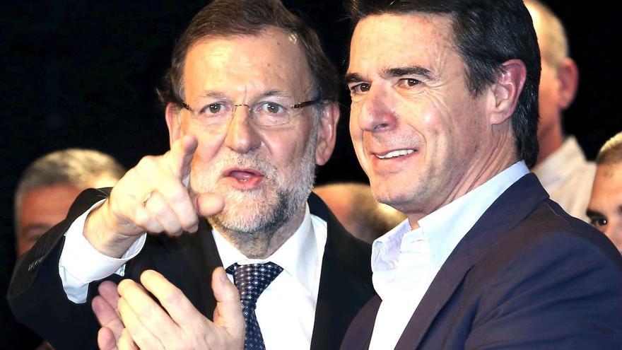 Mariano Rajoy y José Manuel Soria. Foto EFE