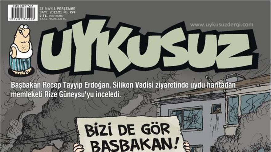 Uykusuz: Erdogan busca su pueblo en Google Maps durante su visita a Silicon Valley (que coincidió con la matanza de Reyhanli)/ "¡Mire aquí también!" 