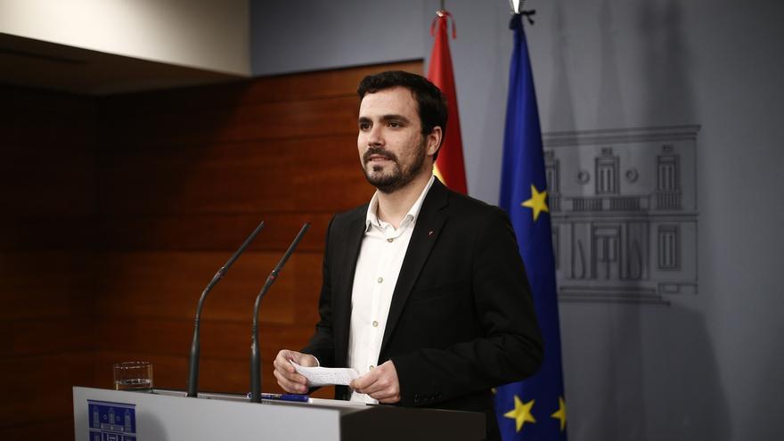 Alberto Garzón rechaza sumarse al pacto de Estado de Rajoy ante la crisis catalana: "No participaremos en ese teatro"