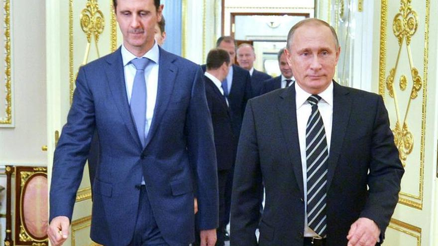 Al Asad ve "difícil" un alto el fuego en Siria como proponen Rusia y EEUU
