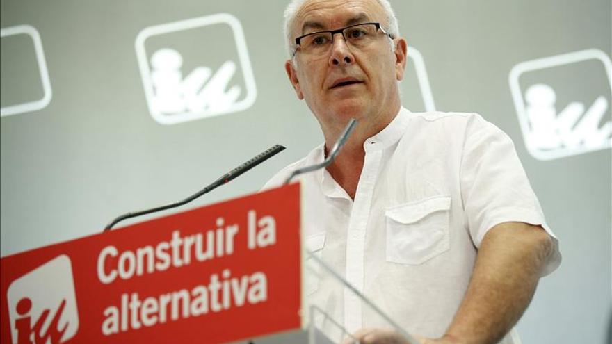 Cayo Lara llama a una movilización unitaria en otoño contra las políticas del PP