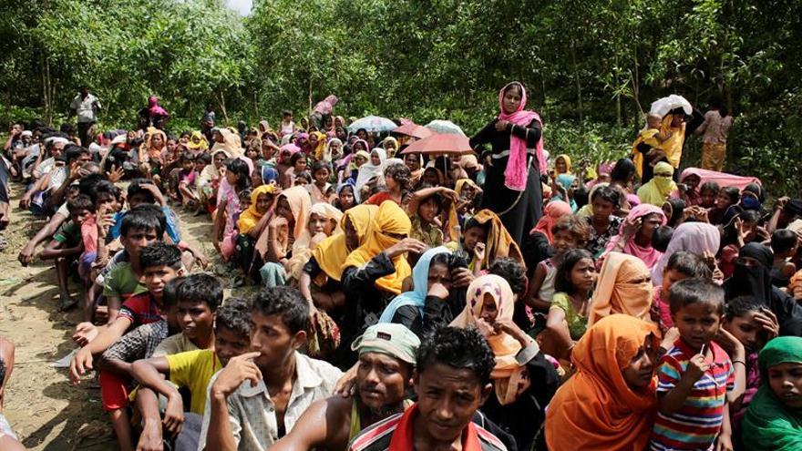 Comienza el registro de los ms de 300.000 rohinys refugiados en Bangladesh