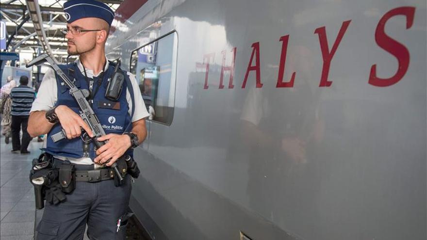 Detienen a un sospechoso de llevar armas en una estación de tren de Bruselas