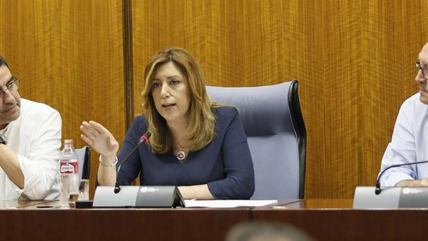 Díaz pide a sus diputados "redoblar esfuerzos" en defensa intereses Andalucía