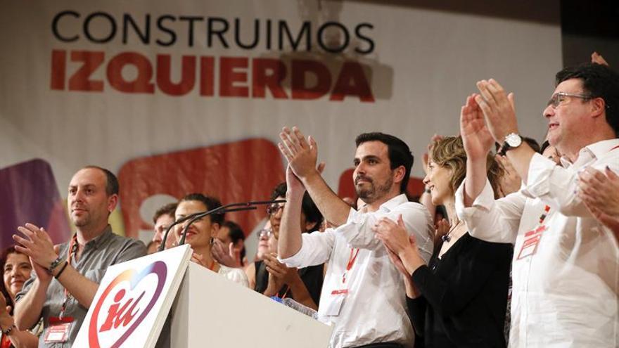 Garzón avisa al PP y a C's de que no les va a funcionar la campaña "del miedo"
