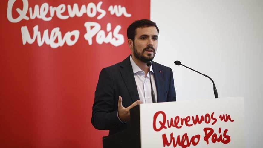 Garzón ofrece un proyecto "claramente de izquierdas" frente a la política "espectáculo" y "superficial"