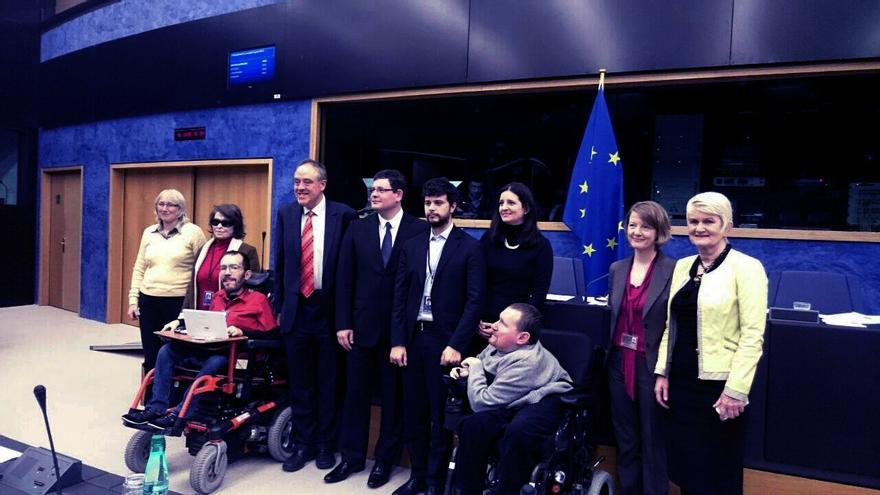 Nombramiento a Pablo co-presidente del intergrupo europeo de discapacidad 