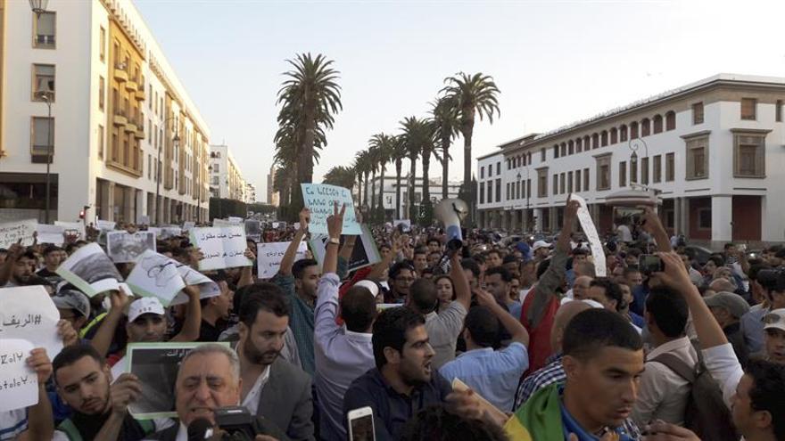 Once detenidos en protestas en Marruecos por la muerte de un joven dentro de camión de basura